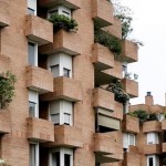 Bloques COCHERAS DE SARRIÁ. Barcelona, 1968 - BALCONES