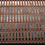 INSTITUTO FRANCÉS. Barcelona, 1972. DETALLE FACHADA