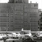 INSTITUTO FRANCÉS. Barcelona, 1972. FACHADA POSTERIOR