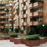 Bloques COCHERAS DE SARRIÁ. Barcelona, 1968 - RECINTO