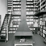 Casa TÀPIES. Barcelona, 1960. BIBLIOTECA