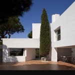 Casa UGALDE. Caldes d'Estrac (Barcelona), 1951 - VISTA LATERAL